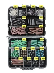 Conjunto De Aparejos De Pesca De Carpa En Almacén De Europa De 174 Piezas - Multicolor - Ver 2