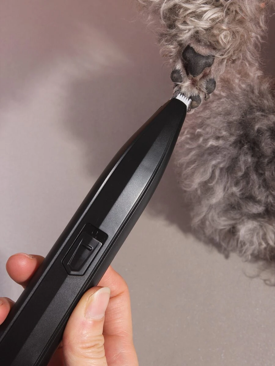 1pc Electric Pet Hair Grooming Clipper - Black - View 1