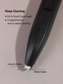 1pc Electric Pet Hair Grooming Clipper - Black - View 5