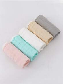 5入組嬰兒拼接邊圍兜 - 彩色 - 查看 3