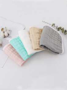 5入組嬰兒拼接邊圍兜 - 彩色 - 查看 4