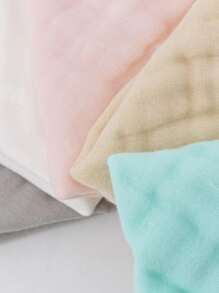 5入組嬰兒拼接邊圍兜 - 彩色 - 查看 5