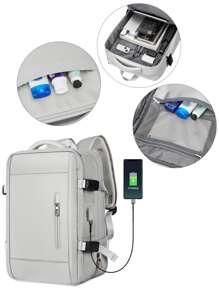 Minimalist Zipper Functional Backpack