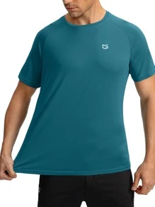 G Gradual Áo Tees & Tanks  Thể thao Nam - Màu xanh ngọc - Xem 3