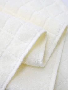 1pc Solid Color Face Towel, Minimalist Fiber Facial Cleaning Cloth For Bathroom - Multicolor - View 4