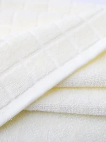 1pc Solid Color Face Towel, Minimalist Fiber Facial Cleaning Cloth For Bathroom - Multicolor - View 5