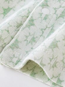 嬰兒滿版印花T恤和褲子 - 綠色 - 查看 5