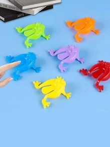 5入組卡通青蛙設計寵物追逐玩具