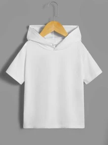 SHEIN Tops con trai lớn Ô tô/xe hơi Giải trí - trắng - Xem 2