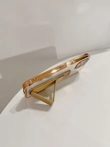 邊框拼接手機殼帶折疊支架