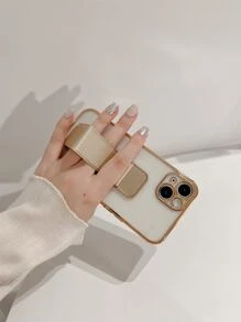 邊框拼接手機殼帶折疊支架