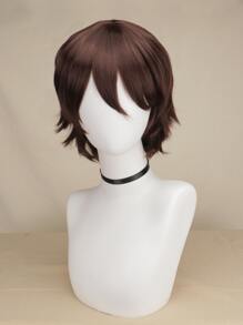 Short Straight Synthetic Wig With Bangs
