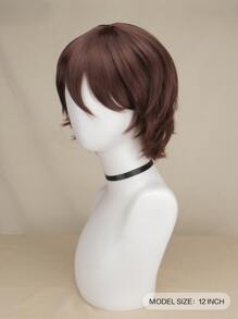 Short Straight Synthetic Wig With Bangs