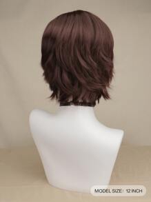 Short Straight Synthetic Wig With Bangs