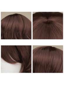Short Straight Synthetic Wig With Bangs