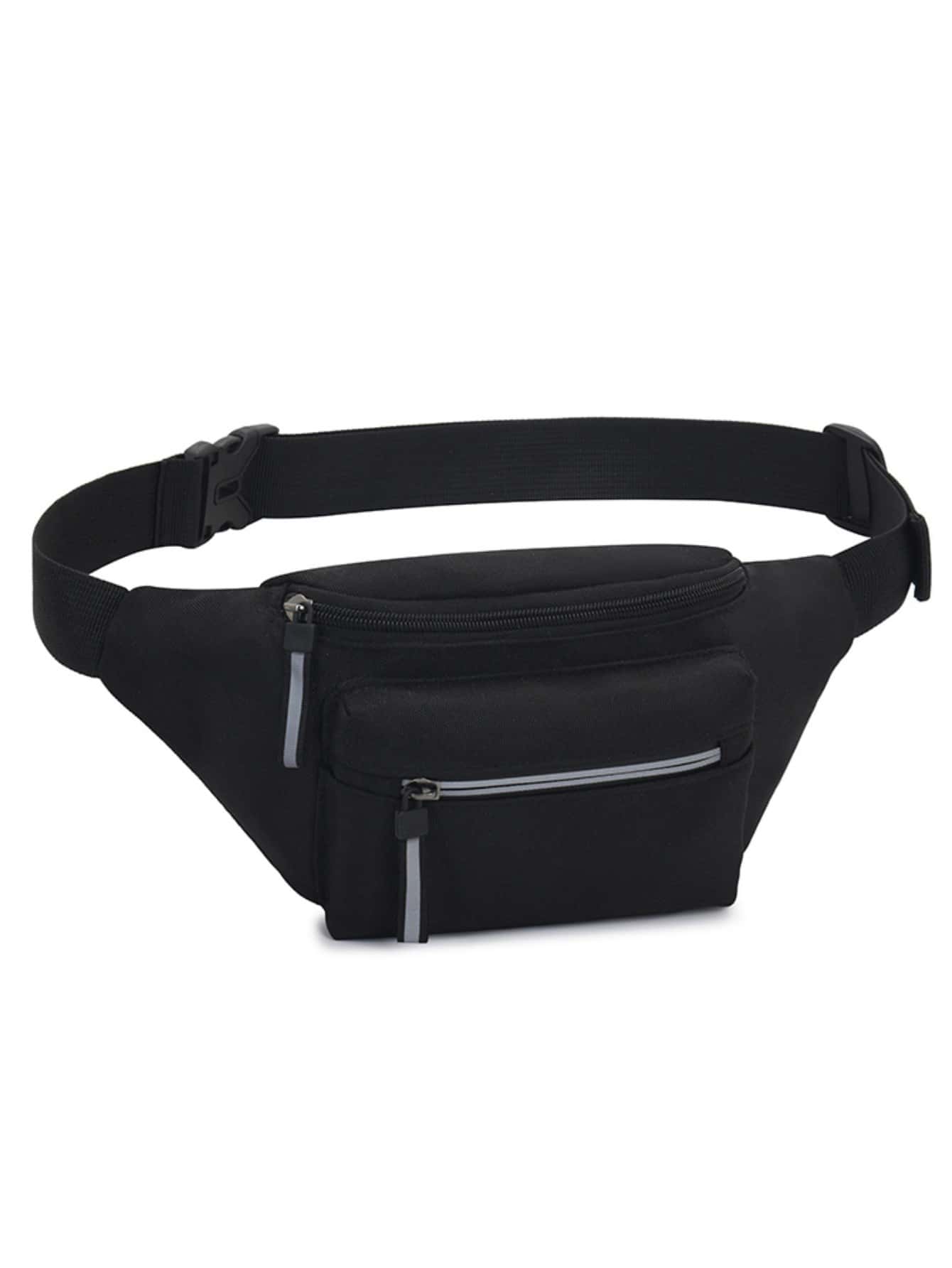 Túi thắt lưng nam Có thể điều chỉnh được - màu đen - Xem 1