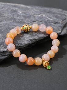 Pulsera con cuenta con diseño de campana - Multicolor - Ver 1