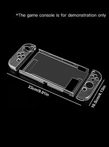 超薄分体式透明保护壳 兼容Switch - 無色 - 查看 5