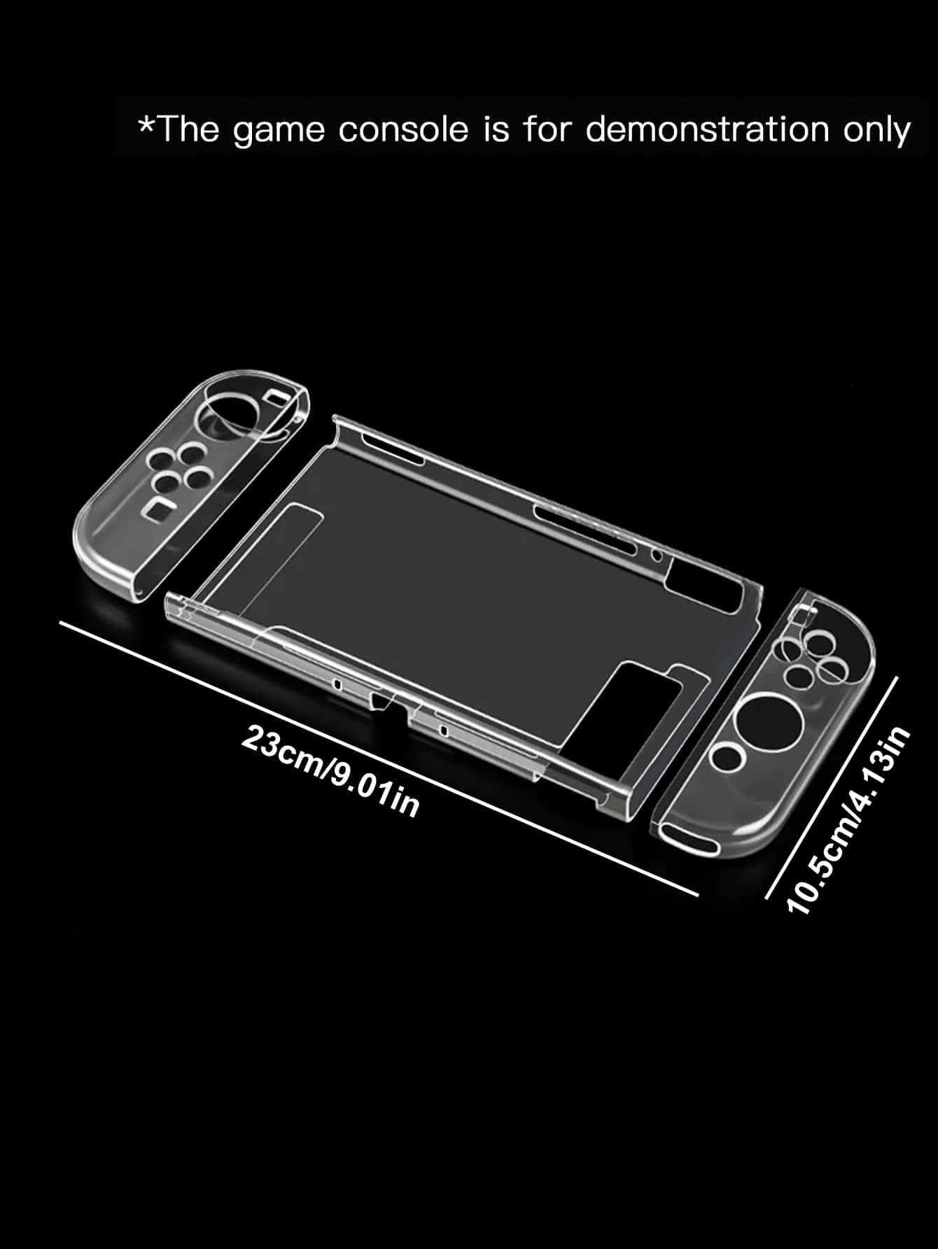 Ultra Thin Split-Type Transparent Protective Case Compatible With Switch - Clear - View 5