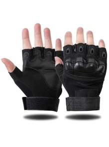 1雙半指運動手套 - 黑色 - 查看 1