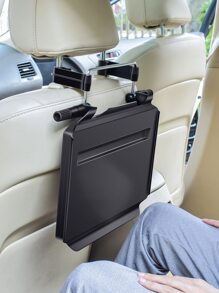 1pc Car Laptop Holder With Mouse Tray - Black - View 2