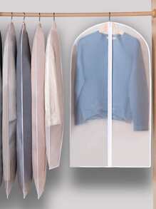 1入組素色衣服防塵罩 - 白色 - 查看 1