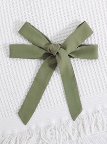 Girls Shirred Button Front Belted Cami Jumpsuit - Army Green - View 3