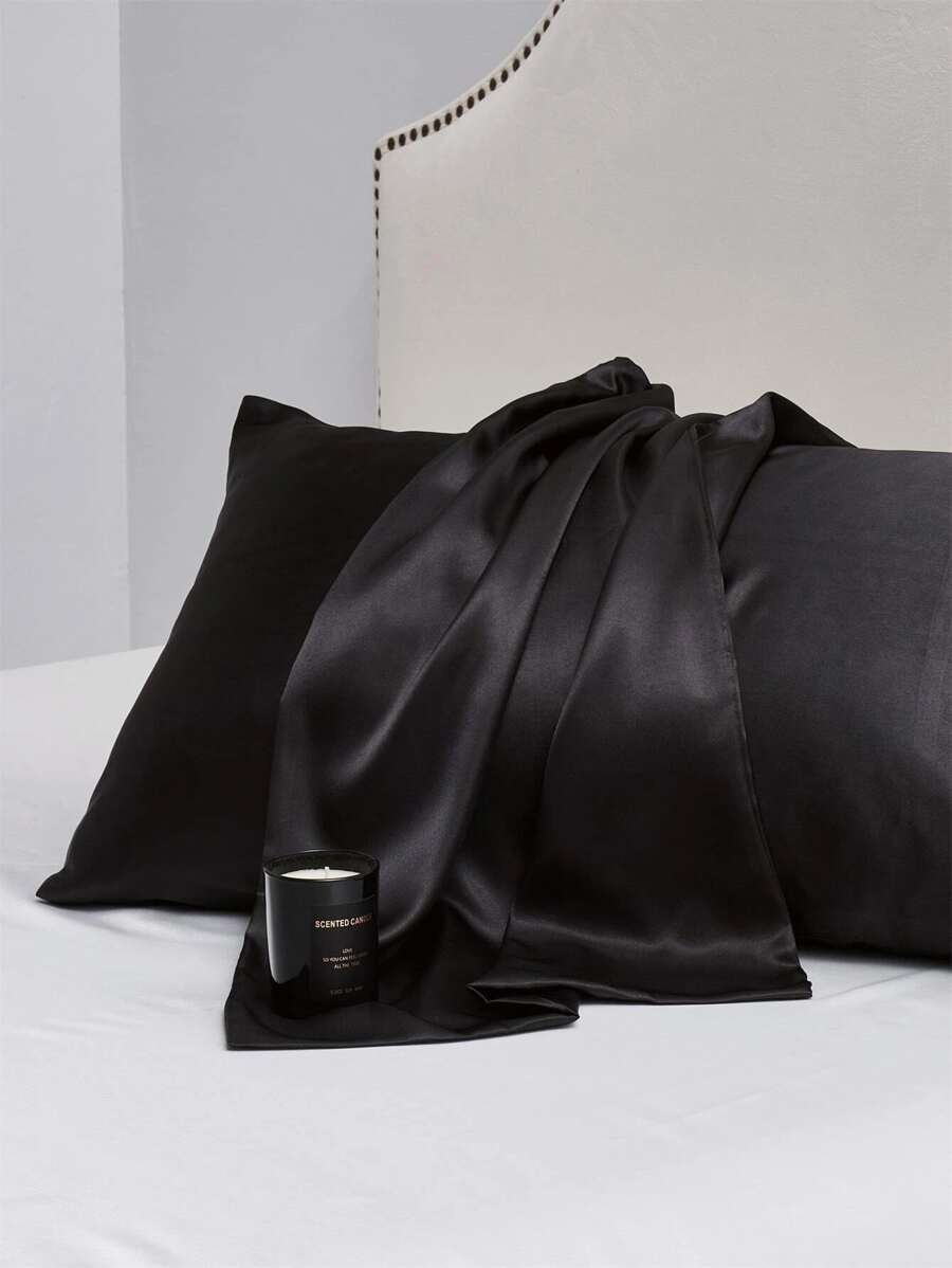 1pc Solid Pillowcase Without Filler