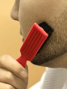 Hombres 1 pieza Cepillo barba - Multicolor - Ver 2