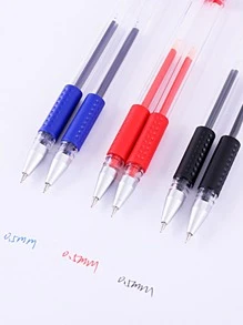 5入組極簡中性筆 - 藍色 - 查看 5