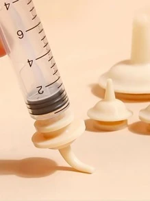 1入組寵物藥物餵食器，寵物矽膠公雞餵食手動餵食注射公雞餵養大鼠和松鼠公雞 - 彩色 - 查看 5