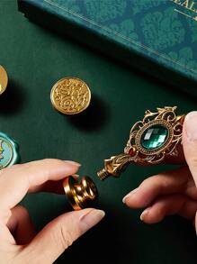 7入組復古蠟印章套裝