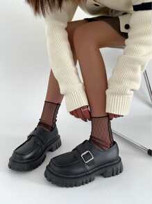 Giày nêm & Phẳng của Nữ - màu đen - Xem 1