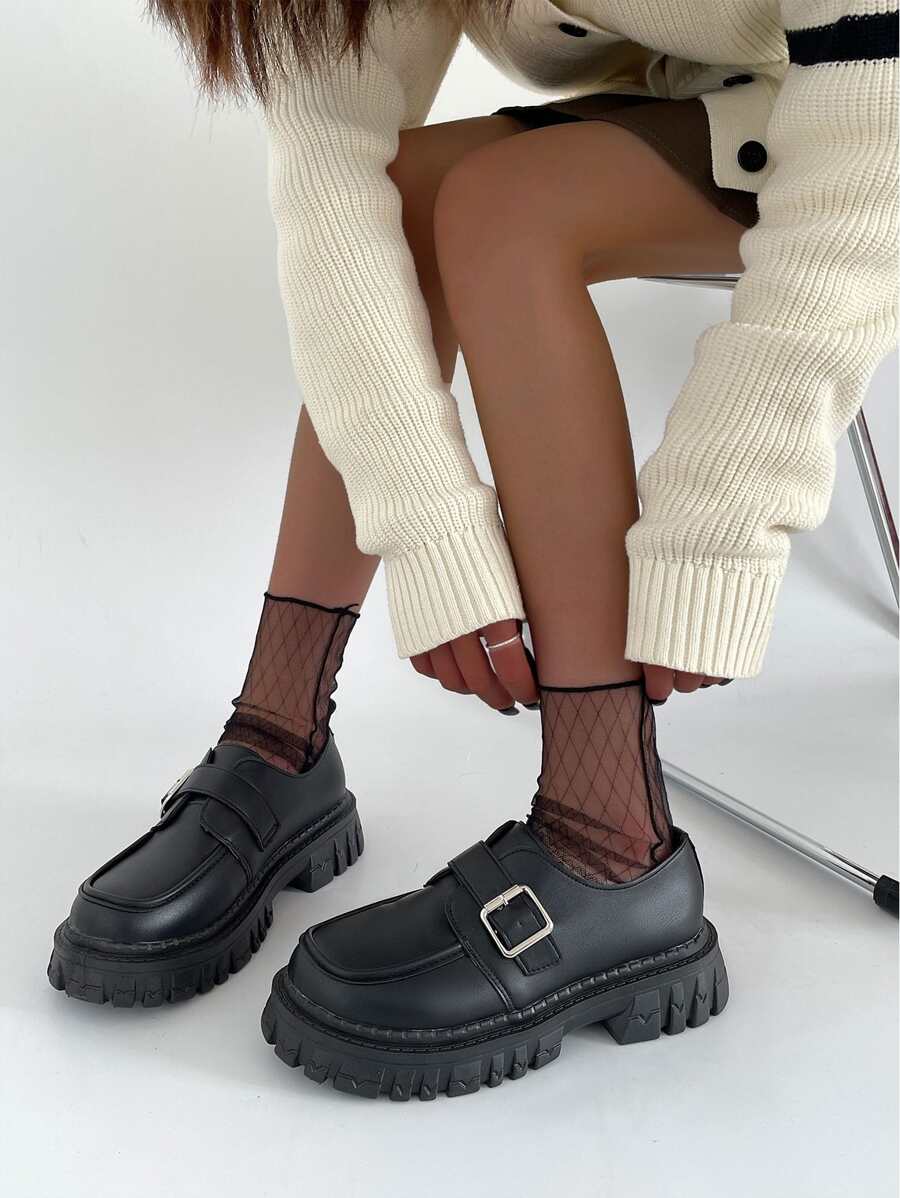 Giày nêm & Phẳng của Nữ - màu đen - Xem 1