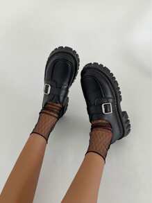 Giày nêm & Phẳng của Nữ - màu đen - Xem 3