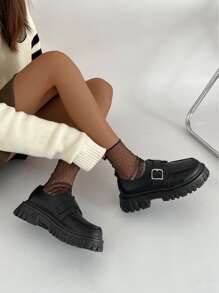 Giày nêm & Phẳng của Nữ - màu đen - Xem 7