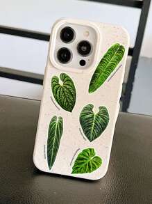 葉子圖案手機殼 - 彩色 - 查看 1