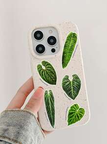 葉子圖案手機殼 - 彩色 - 查看 2