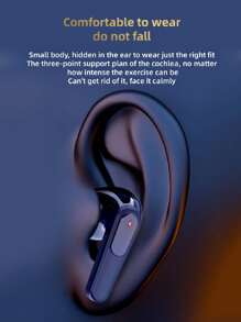 低延遲遊戲無綫耳机 - 黑色 - 查看 8