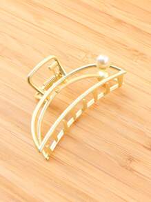 人造珍珠裝飾髮爪