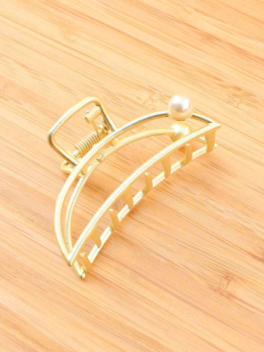 人造珍珠裝飾髮爪