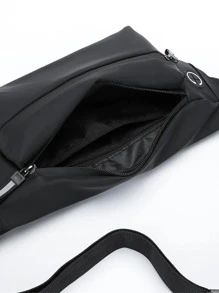 15.6 英寸男士 USB 充电端口笔记本电脑背包万圣节圣诞节冬季圣诞礼物男士包旅行包书包 - 黑色 - 查看 6