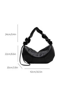 Minimalist Ruched Bag