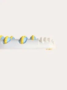 1pc Foot Massage Roller, Foot Acupressure Point Massager Roller Relax Plantar, Heel, Arch, Reflexology Tool For Relaxation, The Best Gift For Parents - White - View 6