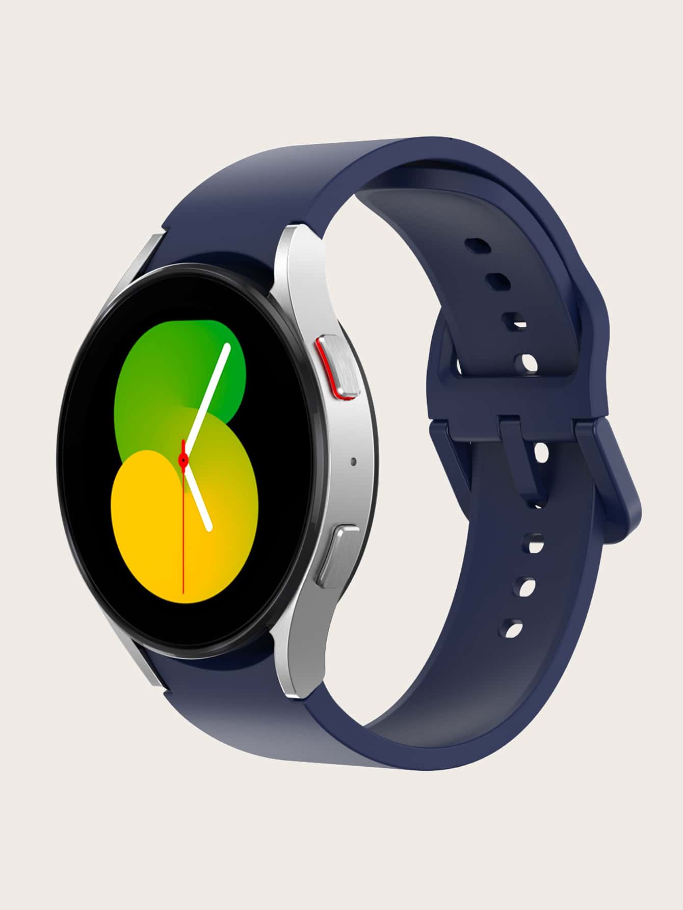 Dây đeo silicon Tương thích với Samsung Galaxy Watch 4/5 - Màu xanh bụi bặm - Xem 1