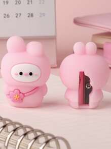 1 cái Gọt bút chì thiết kế hoạt hình - Hồng - Xem 1