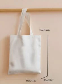 女孩大號單肩包和托特包蝴蝶和花卉圖案方形包