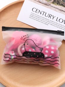30pcs Cartoon Graphic Hair Accessory Set - Hot Pink - View 3