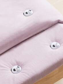 2pcs Panda Design Bed Sheet Fixing Clip, Cute Plastic Bed Sheet Gripper For Home - Black and White - View 6