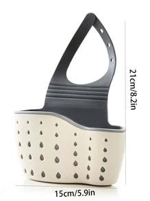 1 Bếp Nhà Tổ Chức Có Thể Điều Chỉnh Tích Tắc Bồn Rửa Miếng Bọt Biển Giá Đỡ Bếp Treo Rổ Thoát Nước Vật Dụng Nhà Bếp - Nhiều màu - Xem 2